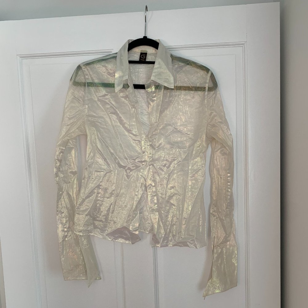 Disco Party Button Down - image 1